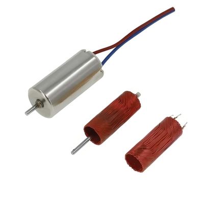 DC tốc độ cao động cơ đánh răng 8mm 0.3mNm 8620rpm 2.4V Hoạt động ổn định