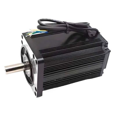 Động cơ không chải PMDC 180mm 5000W 24V 48V 96V 3000RPM 50N.M Tùy chỉnh