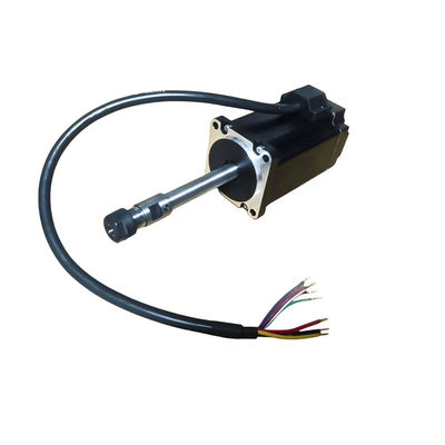 Động cơ không chải 60mm tùy chỉnh 250W NEMA 24 BLDC Động cơ 48V 11000rpm 0.22N.m cho Máy khắc máy CNC
