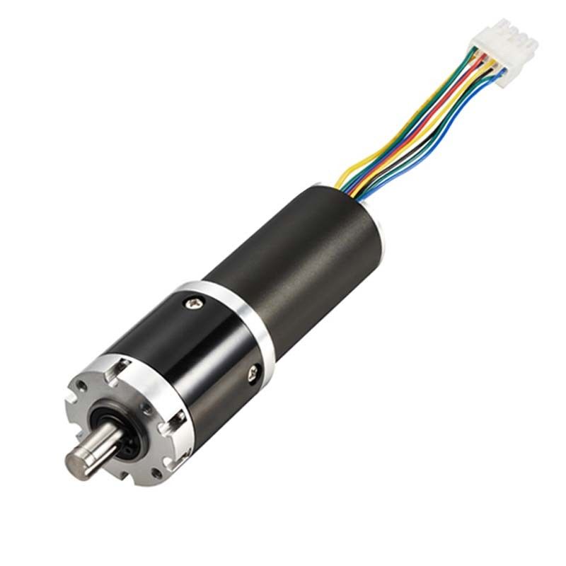Động cơ bánh răng DC không chải 27mm tùy chỉnh 2500mNm 3622RPM BLDC Động cơ bánh răng 48v