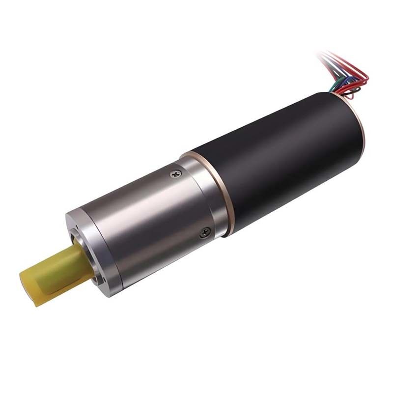 Động cơ bánh răng DC không chải mạnh 12V 24mm 1500mNm 6.0RPM Động cơ không chải có bánh răng