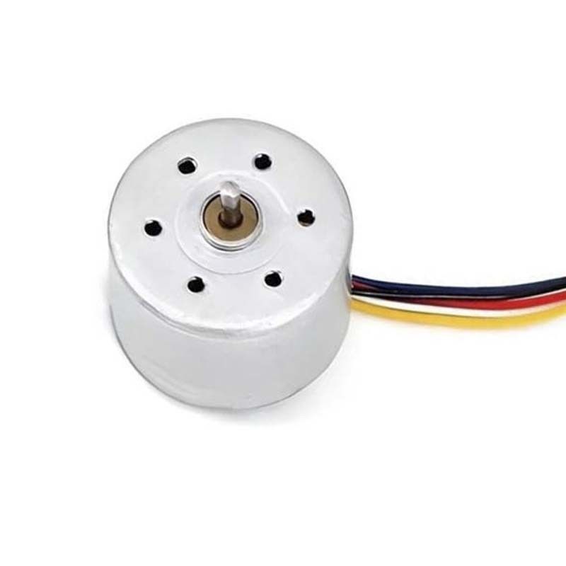 Động cơ điện DC không chải 24mm 12V 24V Động cơ BLDC có cảm biến tùy chỉnh cho máy cắt tóc Máy quạt điện mini