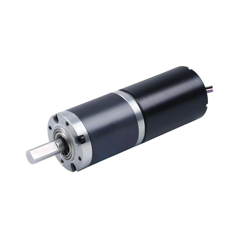 Động cơ bánh răng tốc độ thấp 32mm 12V đến 48V 1.0 RPM đến 1409RPM Động cơ bánh răng DC không chải có thể tùy chỉnh